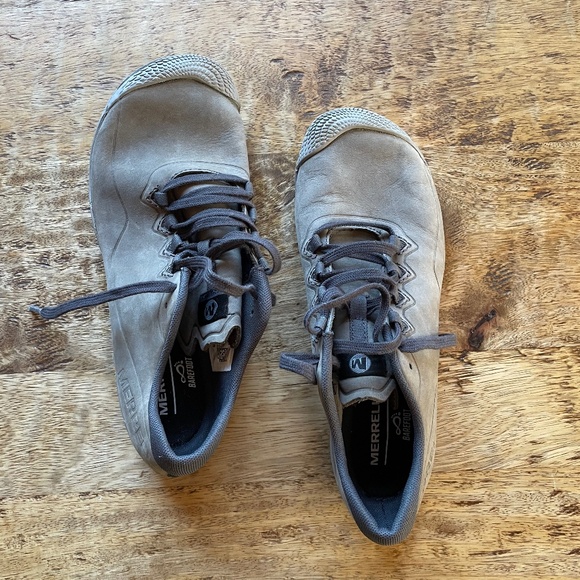 New Merrell Barefoot Leather Vapor Glove 3 Vibram Sole - Picture 1 of 2
